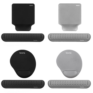 Bàn di chuột máy tính có đệm kê tay silicon | mouse pad baona