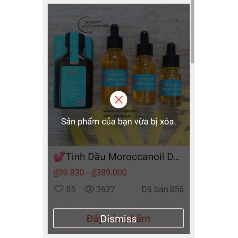 Tinh Dầu Dưỡng Tóc Chống Rối Tăng Độ Óng ả, Mềm Mượt