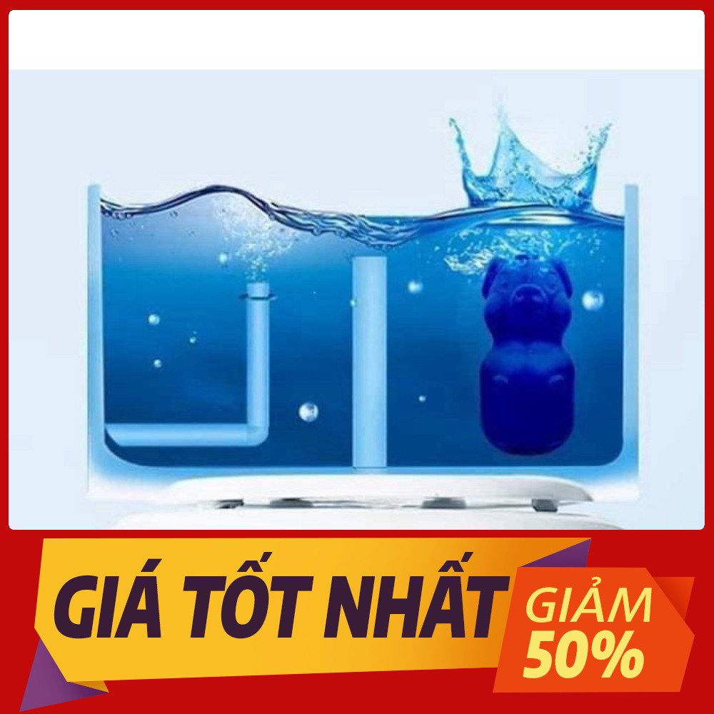 [Sale toàn shop] Con lợn tẩy bồn cầu