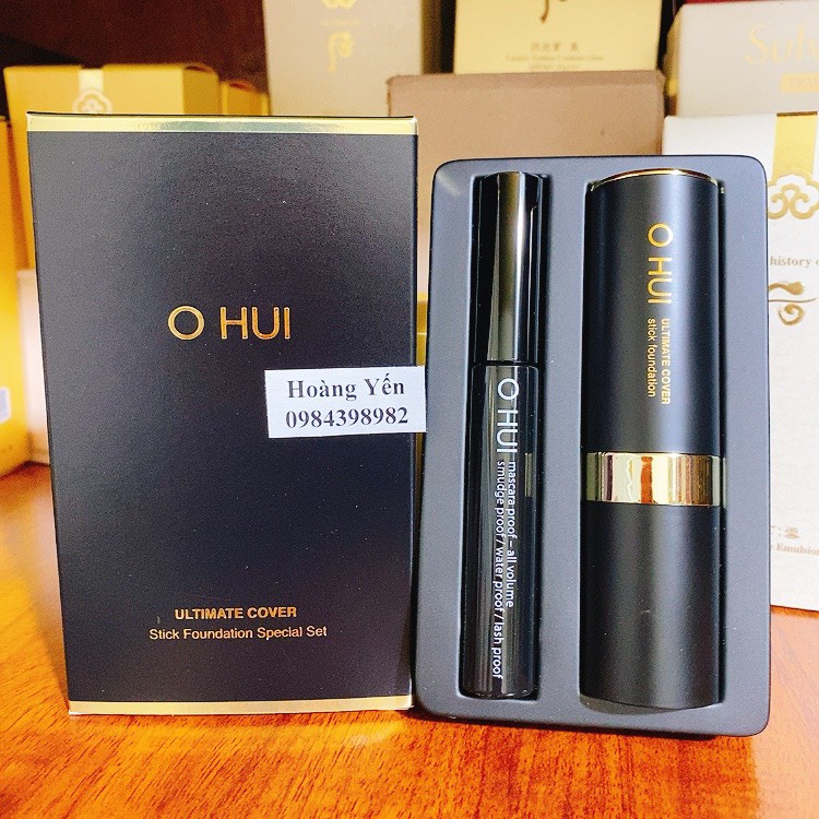 [HÀNG MỚI] KEM NỀN OHUI DẠNG THỎI-OHUI ULTIMATE COVER STICK FOUNDATION SPECIAL SET- Date 2024(NỘI ĐỊA HÀN QUỐC)