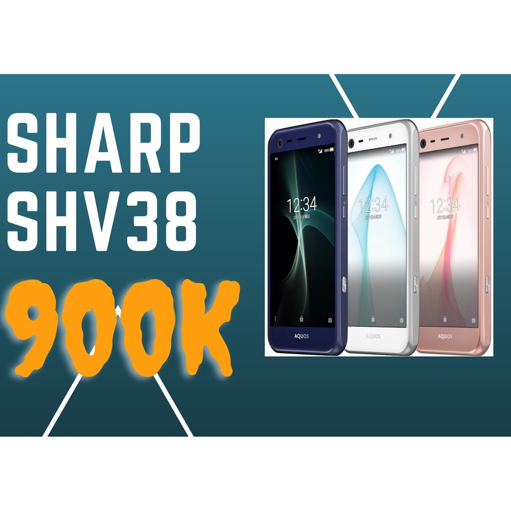 Điện thoại Nhật Sharp shv38 android 7 ram 3G chip Snap 617