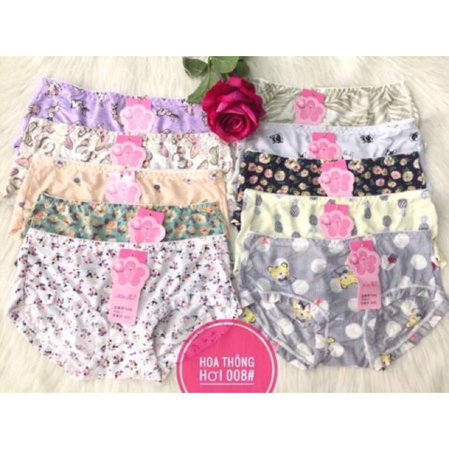 [GIÁ GỐC KO LÃI] Quần lót điều hoà cực mát lạnh- bo viền 42-52kg