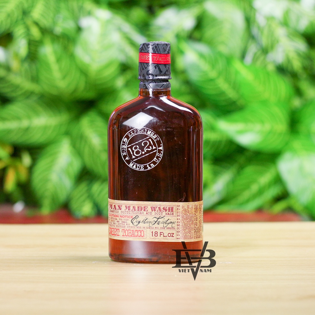 Sữa Tắm 18.21 Man Made Wash chính hãng USA 533ml - 3N1 - FULL trọn bộ 4 mùi hương