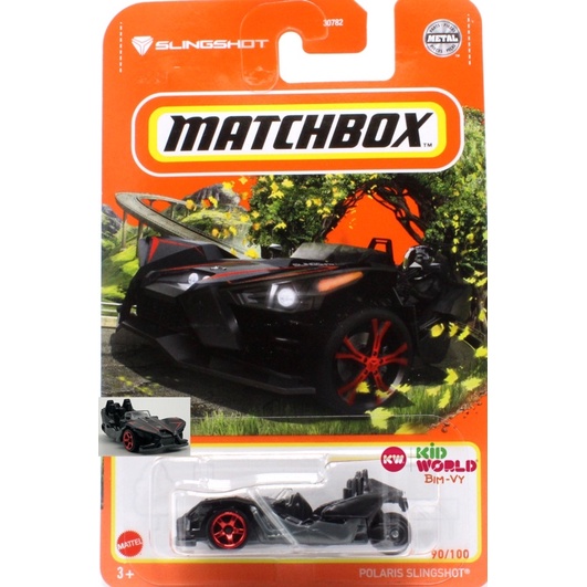 Xe mô hình Matchbox Polaris Slingshot GVY00. Tỷ lệ: 1:64.