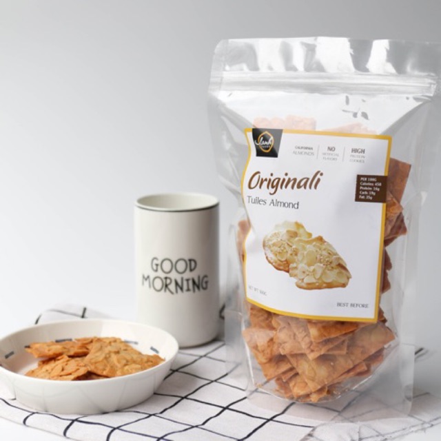 Bánh Hạnh Nhân KETO Almonds Tuiles - Lanhfoods | BigBuy360 - bigbuy360.vn