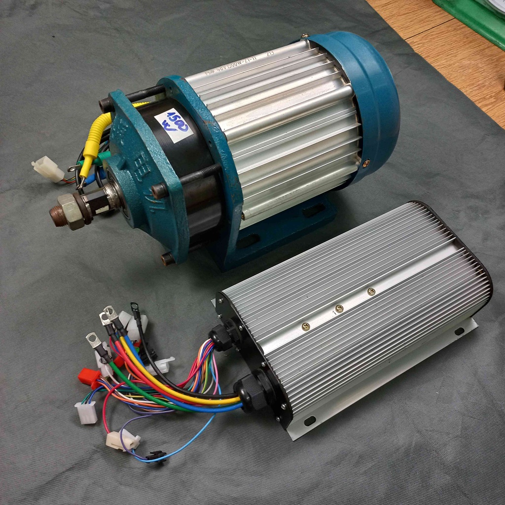 Combo Động Cơ Giảm Tốc 48V/60V 500W/1000W/1500W 480 Vòng/Phút