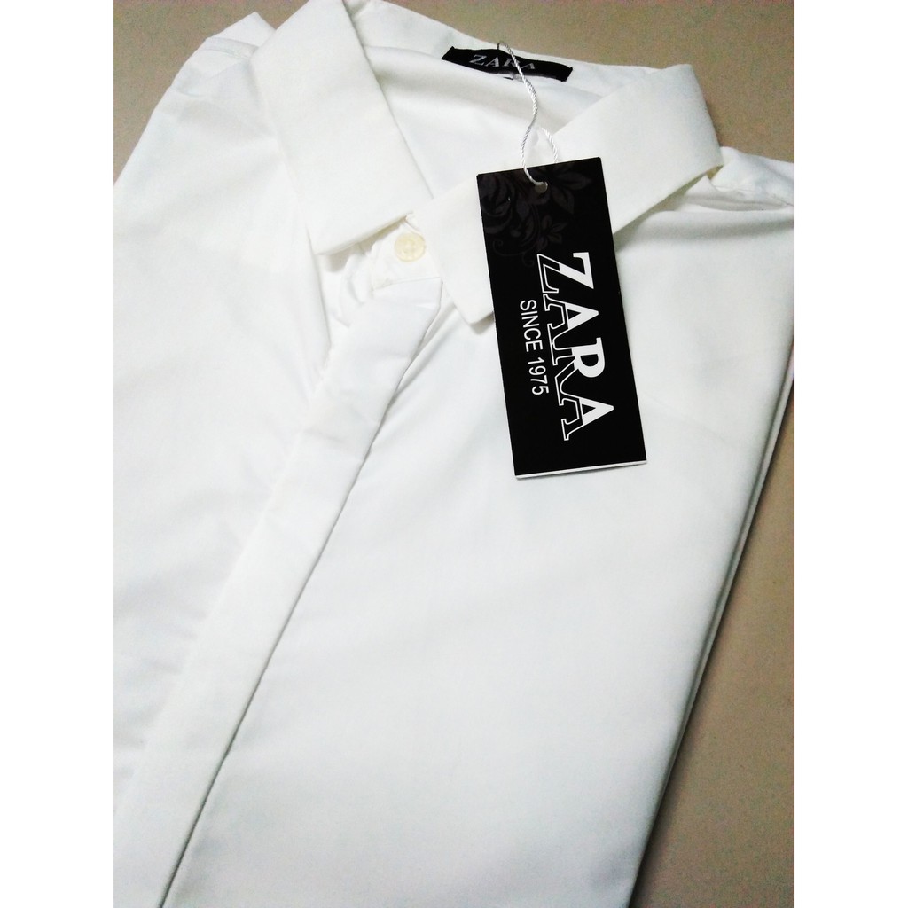 Áo Sơ Mi Trắng Chất Lụa Mịn Dáng Ôm Công Sở | BigBuy360 - bigbuy360.vn