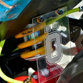 Miếng tấm nhựa mica che phuộc xe máy trong suốt Exciter 135, Exciter 150