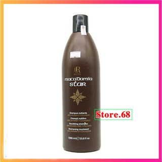 Dầu Gội Chăm Sóc, Phục Hồi, Kiềm Dầu - Chống Rụng RR Line MACADAMIA - Ý 1000ml