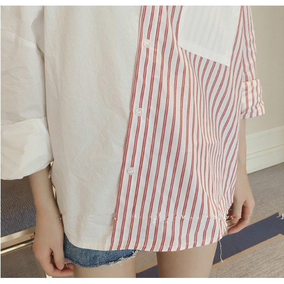 Women Blouse long sleeve loose shirts | BigBuy360 - bigbuy360.vn