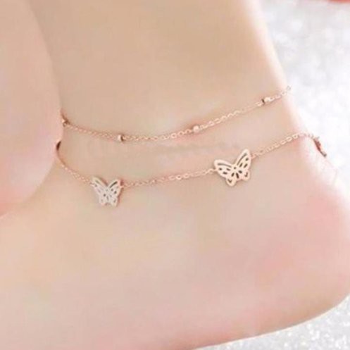 Lắc chân Bướm hai tầng TiTan không đen