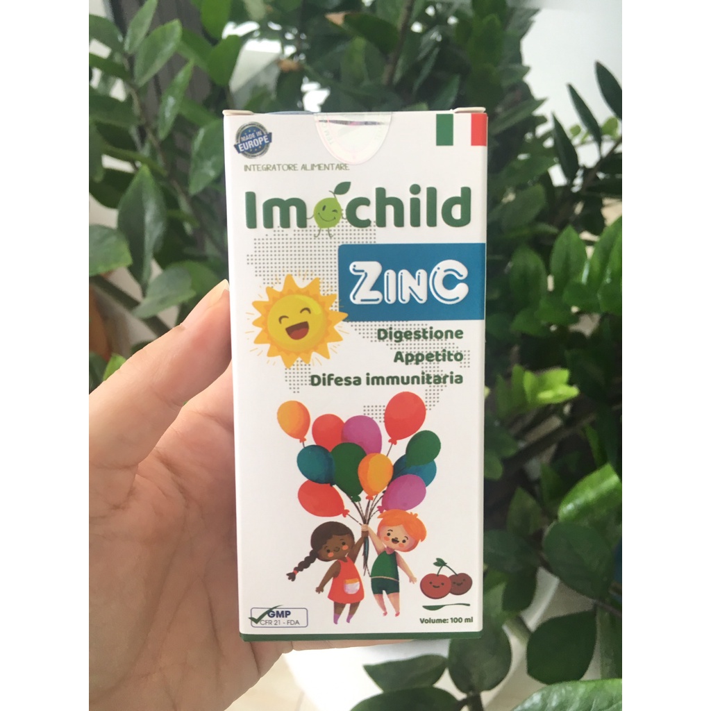 Imochild ZinC – Bổ sung kẽm cho bé ăn ngon miệng, hấp thu tốt, tăng đề kháng