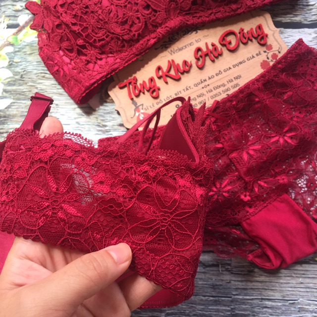 Bộ Đồ Lót Ren Đan Dây Chéo Sexy | WebRaoVat - webraovat.net.vn