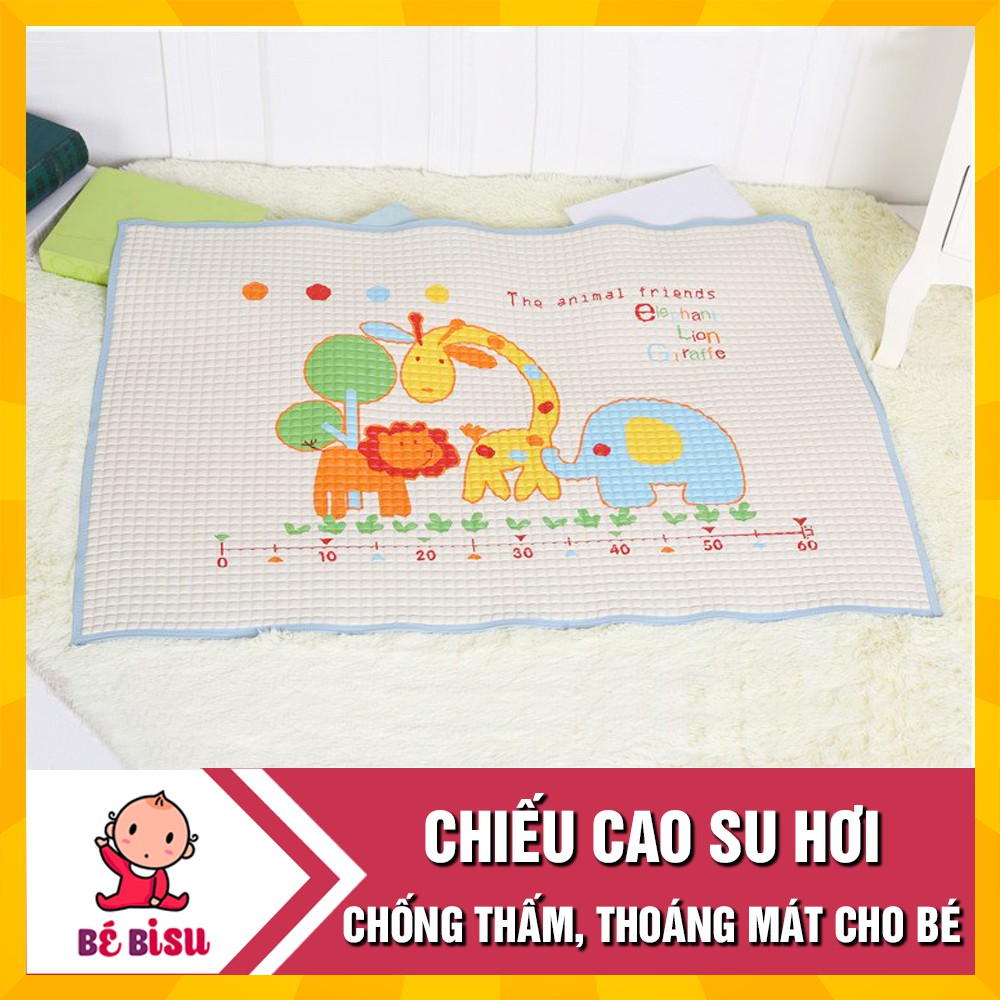 [Mã 267FMCGSALE giảm 8% đơn 500K] [Nhiều mẫu] Chiếu cao su hơi chống thấm, thông thoáng cho bé