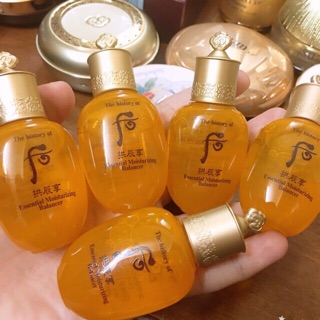 Nước Hoa Hồng Dưỡng Ẩm Whoo Vàng 20ml date 2022