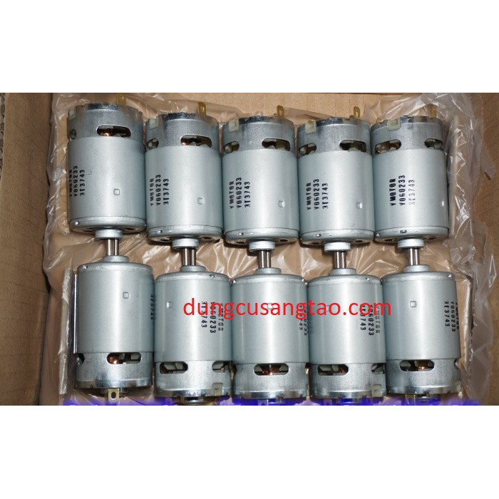 Motor Johnson 555 18v 11000 vòng/phút / Động cơ 555 18vdc 11000rpm (12-24V)