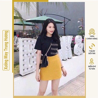  Quần giả váy chữ A  Quần váy vải tuyết mưa siêu đẹp 