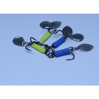  Double Hook 1 0  F35 . Lưỡi câu nhái hơi dành riêng cho F35 dùng để câu cá lóc làm bằng thép không ghỉ 