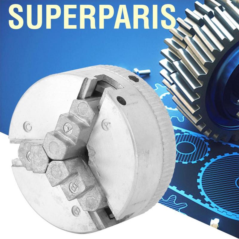 Đầu cặp mũi khoan Z011 3 răng bằng hợp kim kẽm cho máy phay/tiện mini
