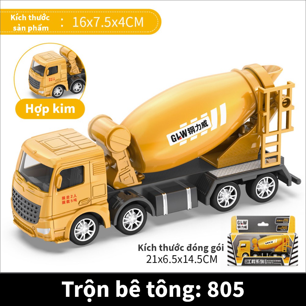 Mô hình xe công trình, đồ chơi giáo dục cao cấp.