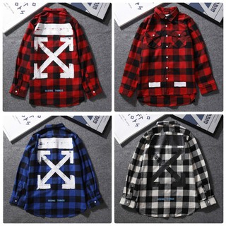 Áo sơ mi ow flannel #100083