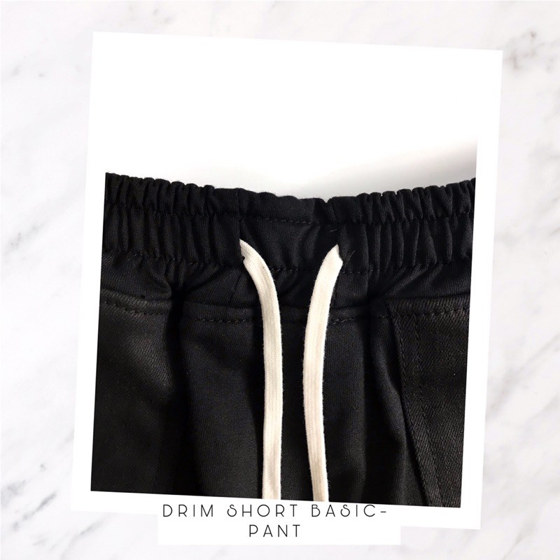 Quần short Unisex nam nữ Drim-Short basic(bảo hành đổi 1)(túi jean đen)(design and made by Drimwe) | BigBuy360 - bigbuy360.vn