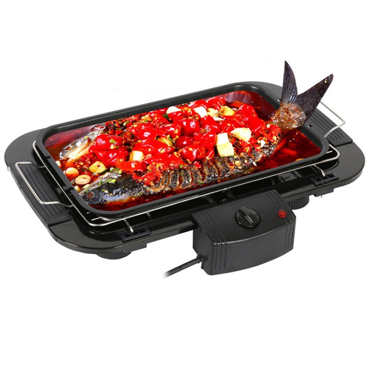 Bếp Nướng Điện BBQ Sử Dụng Điện 2000W Đa Năng