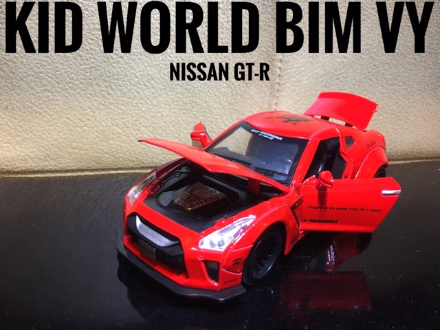 Xe mô hình Nissan GT-R. Tỷ lệ 1:32.
