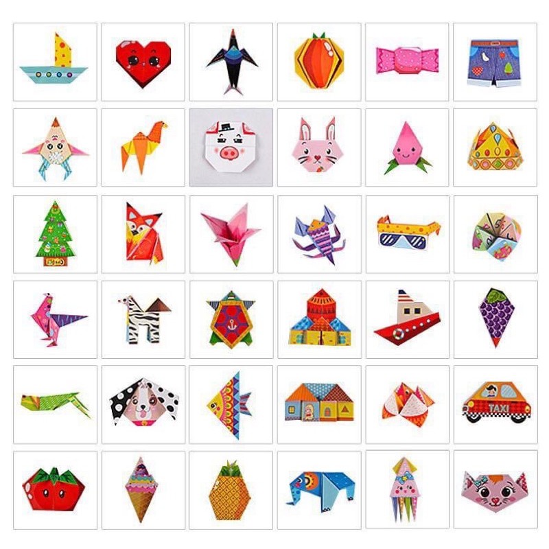 [Deal HOT]- Bộ Gấp Giấy FUN ORIGAMI 144 Tờ