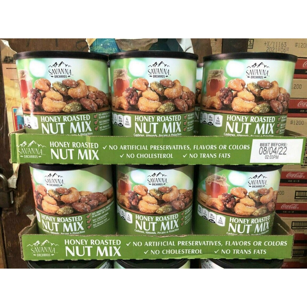 Hạt hỗn hợp tẩm mật ong Gourmet Honey Roasted Nut Mix 850g Mỹ