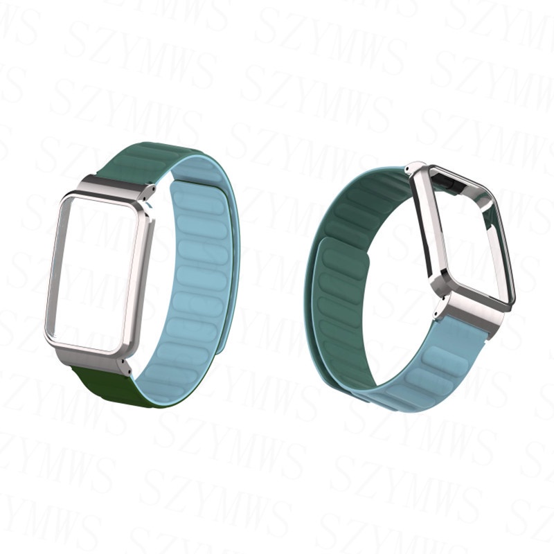 Dây Đeo Thay Thế Chất Liệu Silicon Màu Trơn Cho Xiaomi Mi Band 7 Pro Mi Band 7 Pro