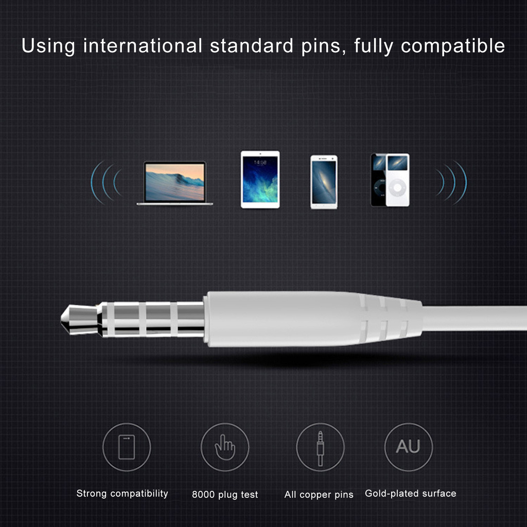 Tai Nghe Nhét Tai Ms P1 Jack 3.5mm Có Micro Âm Thanh Sống Động | BigBuy360 - bigbuy360.vn