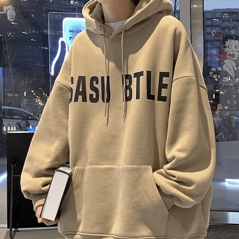 Áo hoodie Dáng Rộng In Họa Tiết Hoạt Hình Phong Cách Hip Hop Hàn Quốc Chất Lượng Cao Cho Nam Và Nữ