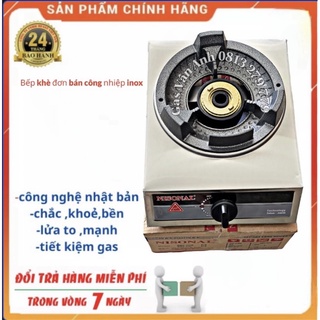 Bếp gas bán công nghiệp NISONAL - bếp khè đơn - bếp khè inox