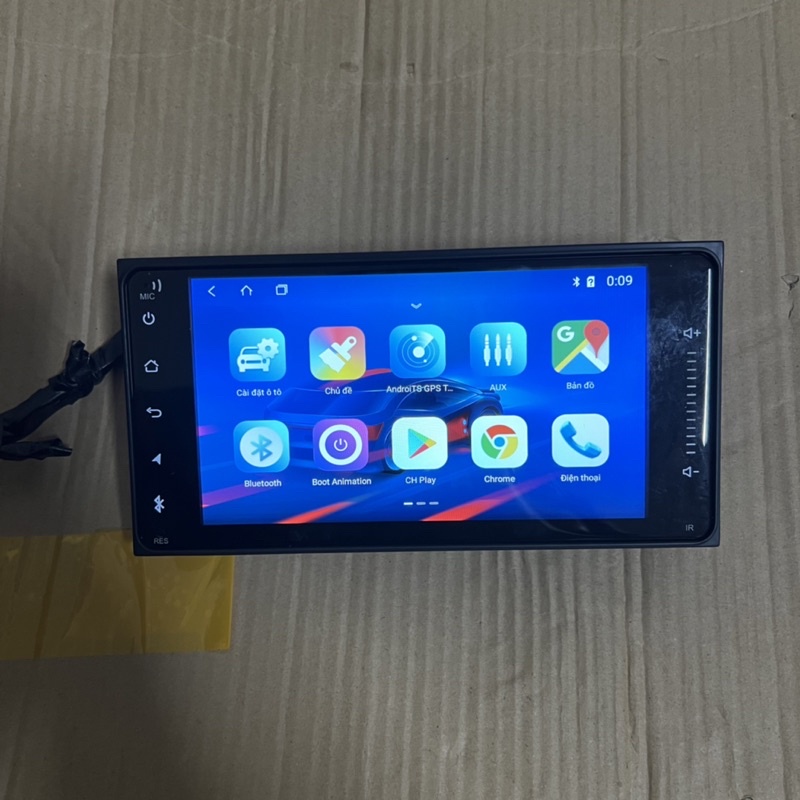 Màn hình android ô tô 7 inch có ra lệnh giọng nói -dsp -4g- vietmap-navitel -bảo hành 1 năm