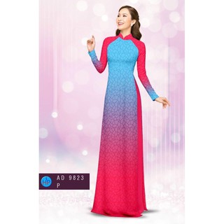 Vải áo dài ombre