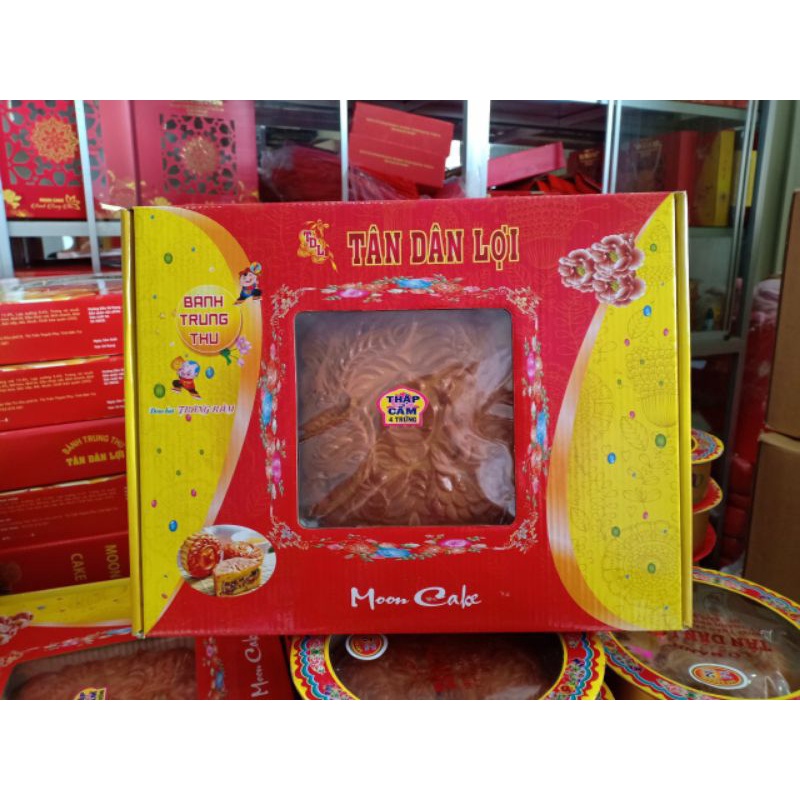 BÁNH TRUNG THU THẬP CẨM GÀ QUAY 3 TRỨNG B