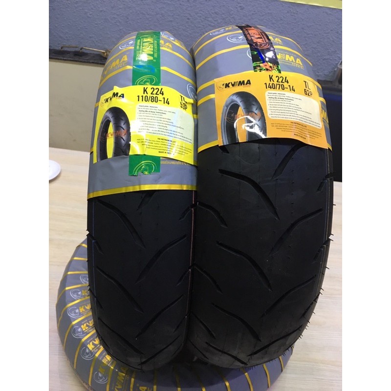 Lốp NVX/GPX Kuma 110/80-14 và 140/70-14