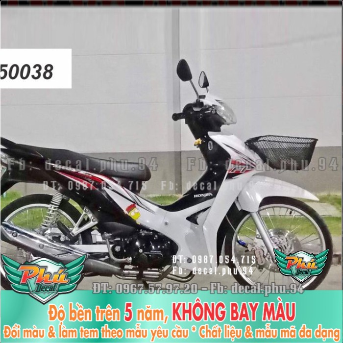 Tem rời Wave s trắng đen 2012-2013 B -1