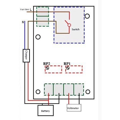 Bảng Mạch Sạc Pin và Ắc Quy Thông Minh XH-M601 12V