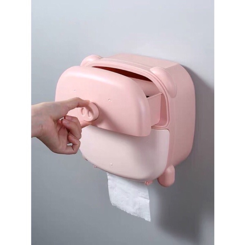 Hộp đựng giấy treo tường dễ thương