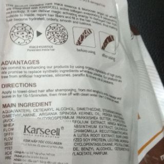 [Hàng Chính Hãng] Hấp phục hồi Collagen Karseell Maca 500ml