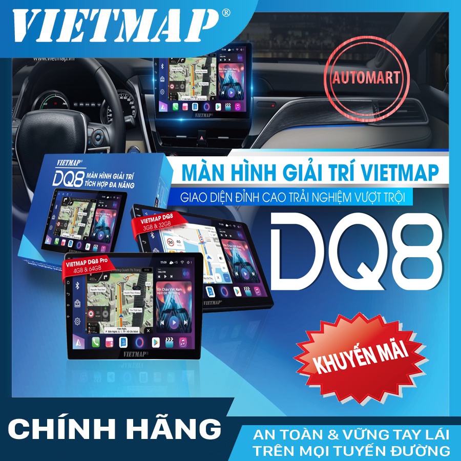 Màn hình android VIETMAP DQ8