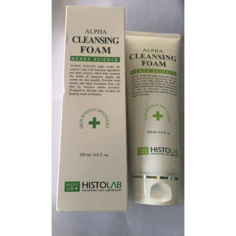 GEL RỬA MẶT DÀNH CHO DA MỤN ALPHA CLEANSING FOAM