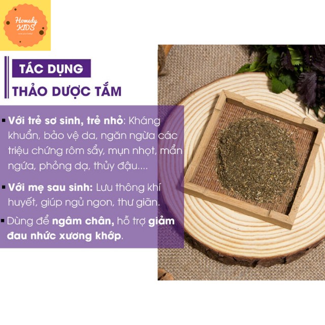 Tắm Thảo Dược Hatomo Hộp 10 Túi Lọc, Nước Tắm Thảo Dược Cho Bé Mẹ Sau Sinh, Kháng Khuẩn Bảo Vệ Da, Lưu Thông Khí Huyết