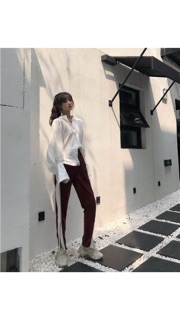 Set áo sơ mi quần thể thao basic