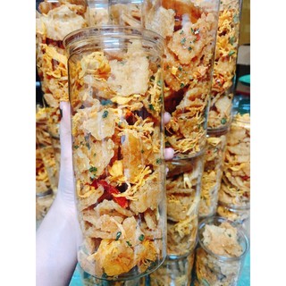 Cơm cháy lắc khô gà