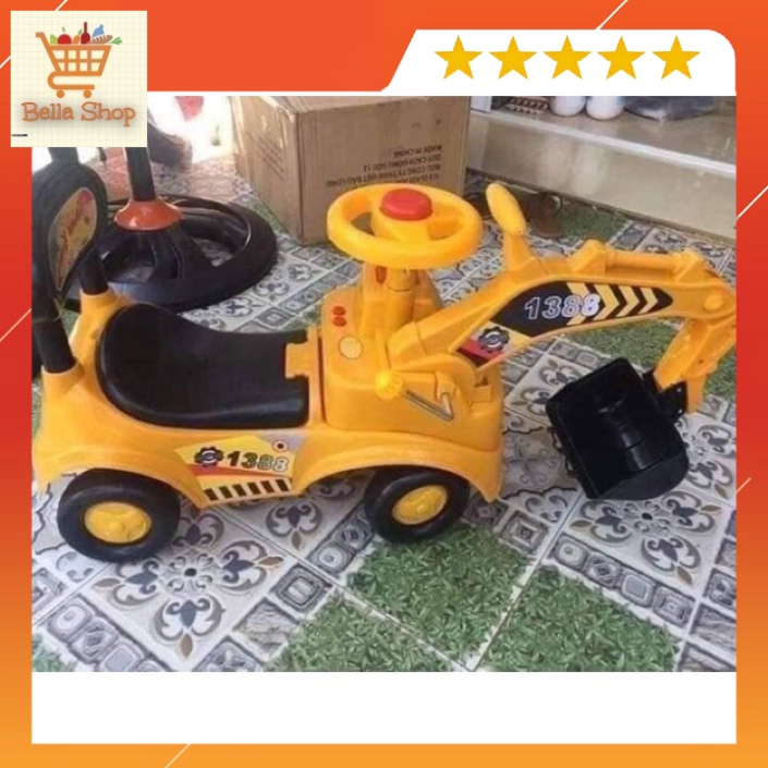 XE CẨU CHÒI CHÂN CHO BÉ XC-1388 CÓ NHẠC