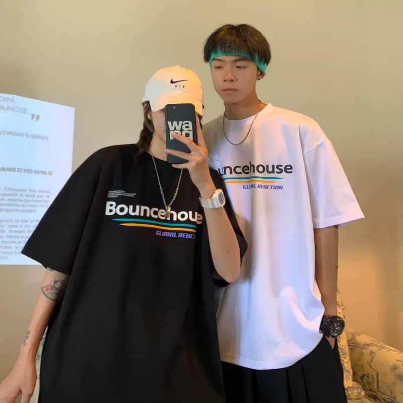 Áo thun Tay lỡ unisex Bouncehouse