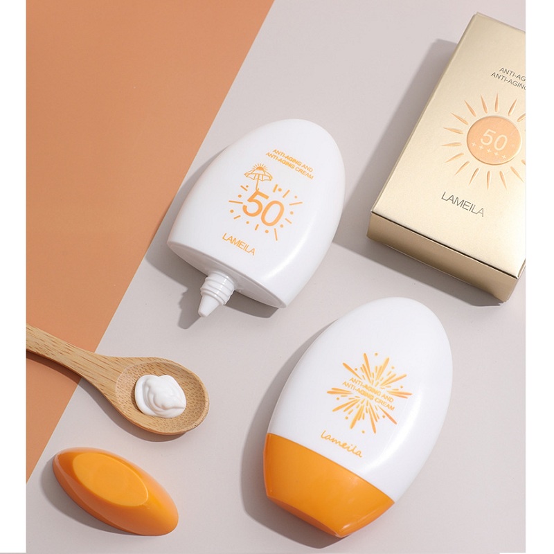 Kem Chống Nắng Chống tia UV Lameila SPF 50 PA+++ nâng tone da